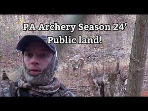 My BEST bow season ever! SHORT FILM PA Public Land Hunting 2024! - Ridge Raised Outdoors
