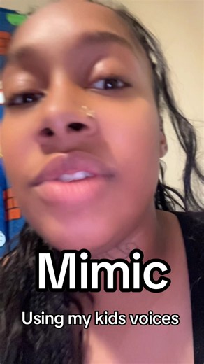 Mimic still using my kids voices after days of silence … it comes back | mimics