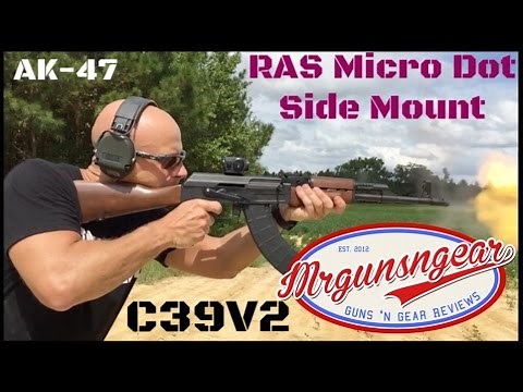 Red Army Standard AK Side Mount & Century Arms C39V2 Rifle Review (HD)