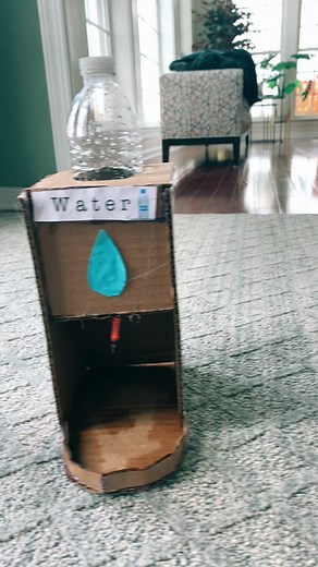 DIY Cardboard Water Dispenser Tutorial