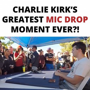 4M views · 87K reactions | Charlie Kirk's Greatest Mic Drop Moment...