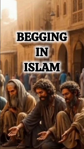 How does ISLAM tackle BEGGING? #Hadith #IslamicQuotes