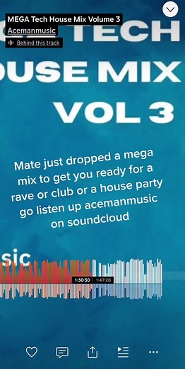 My mate just dropped a New Mega mix just dropped 1 hour and 47 minutes of pure tech house tunes go listen up you won’t be disappointed if you do enjoy it please share and like and repost will be greatly appreciated more coming soon from him This doesn’t DISAPPOINT 🕺🏻🕺🏻 #music #ukravers #rave #techhousemusic #serato #techhouse #foryou #foryoupage #soundcloud #dj #fyp #techno #house #producertok #musictok