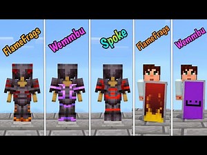 🔥 Custom Armor trims & Shields of Flame Frags, Wemmbu & Spoke! 😱