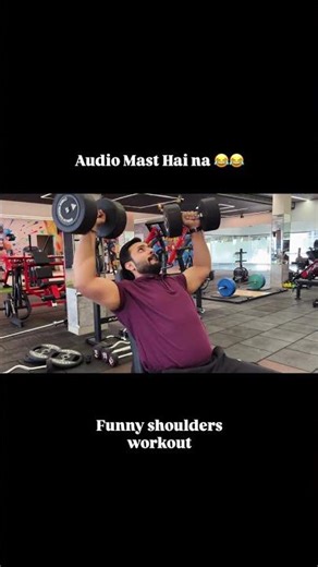 Shoulder Day Got Me CRYING 😭 #gymcomedy
