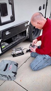 Like many of you, we travel with a Viair 400-RV compressor, but did you know you can also use it to winterize your RV? Viair makes a winterization kit accessory for it. We just got ours from Camping World and plan to use it if we’re ever in a pinch and need to quickly winterize while we’re out on the road. Here’s a look! | The Fit RV