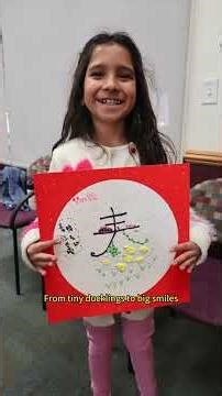 Spring Duck Art 🐤 | Kids Chinese Storytime + Art Workshop