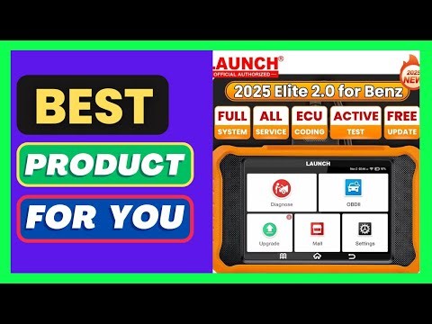 Best ReviewLAUNCH X431 Creader Elite V2.0 For Benz for