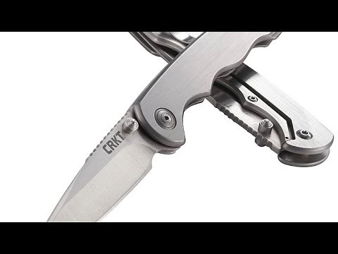 CRKT Flat Out Spring Assisted Knife with “Outburst” Opening!