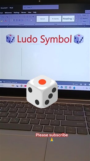 🎲ludo symbol| ms word shortcut keys| computer class |online computer| #ludo #msword #ytstudio #short