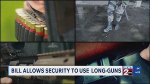 TN legislation allows security to use long guns