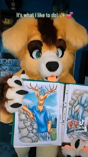 Yes I draw💚💜 #furry #fursuit #fursuiter #fursuiting #positivevibes #costume #artist #fanart #artwork