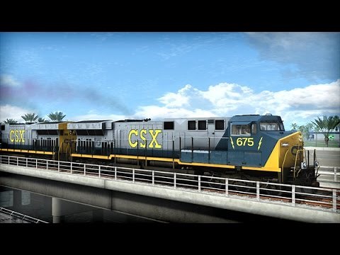 Train Simulator 2015 Gameplay - CSX AC6000CW Loco Preview