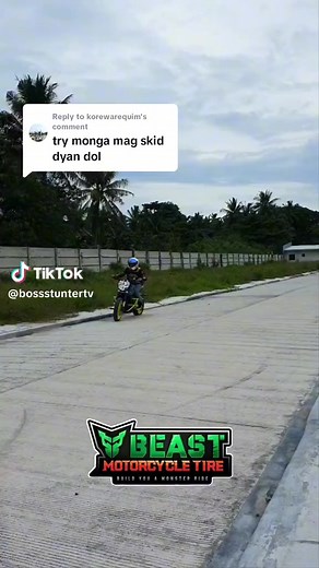 COUNTER STEERING 🔥 Beast Philippines #BuildYouAMonsterRide | Ram Teves Stunt Rider