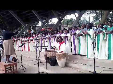 Ndyakuzimurirakyi Nyamuhanga by kkcra choir during mepa celebration at namungongo