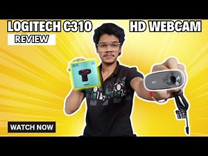 Logitech C270 HD Webcam Video Test & Mic Test - Installation & Unboxing Review