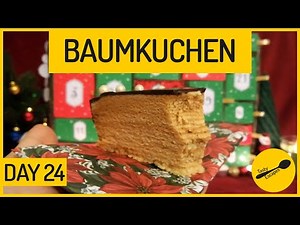 Baumkuchen, Tree Cake | Day 24 | Tasty Escape's Video Advent Calendar