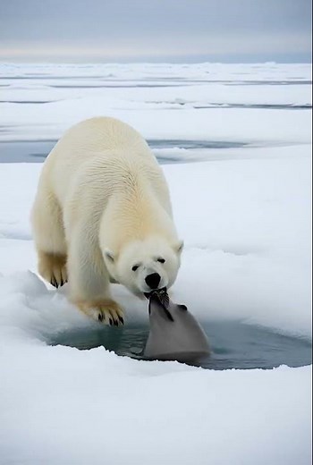 Polar Bear Seal Ambush | Arctic Ice Hunt