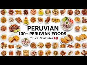 Exploring 100+ Peruvian Foods Ultimate Food Tour in 3 Minutes