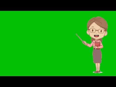 ANIMATED TEACHER TALKING Part 2 LONG DURATION