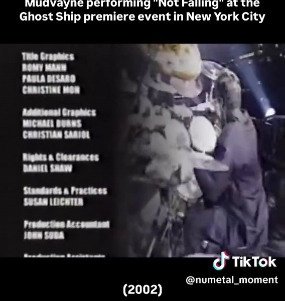Mudvayne Performs 'Not Falling' at Ghost Ship Premiere
