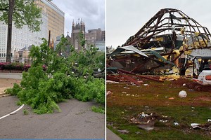 Tornado hits Jackson with 'traffic & power lines down' during severe weather
