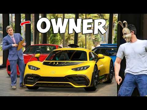 Stealing Cars as a Fake Delivery Driver sa GTA 5