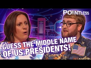 US Presidents Quiz! Do You Know Their Middle Names? | Pointless | Full Episode | S22 EP44