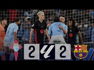 Barcelona vs Celta Vigo 2-2 | LaLiga Highlights & All Goals | 4K Extended Highlights