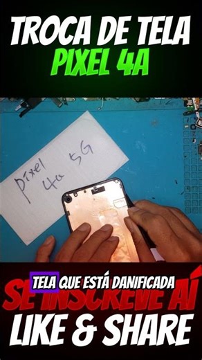 GOOGLE PIXEL 4A VOLTOU À VIDA! Veja Essa Troca de Tela Impressionante!