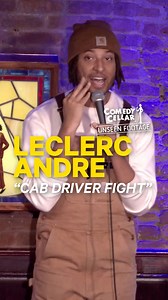 Cab Driver Fight- LeClerc Andrecomedy #standup #cab #fight #nyc | Comedy Cellar