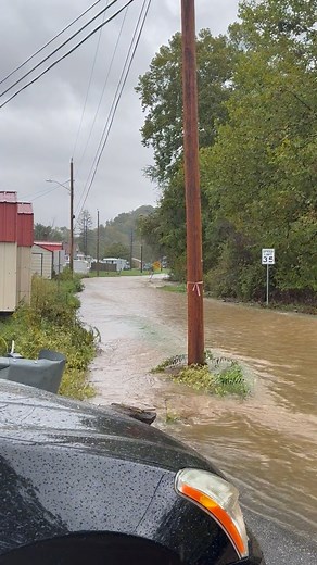 130K views · 1.3K reactions | This video shows flooding remains ongoing in the Sugar Grove, Virginia, area. The National Weather Service also reported that Smyth County 911 said two bridges collapsed in the 130 block of Mulberry Lane in Atkins. (Video credit: Sherry Whitlock) | WCYB | Facebook