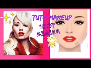Stardoll easy Makeup tutorial : Iggy Azalea ( Simple Makeup Iggy Azalea)