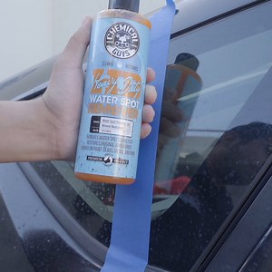26K views · 362 reactions | Water spots ruining the look of your ride? Let’s get rid of them using Chemical Guys Heavy Duty Water Spot Remover Gel! This specialty gel cleaner instantly erases alkaline water mineral stains from various areas around your ride such as paintwork, glass, polished metal, and much more! Rate this 50/50 with emojis in the comments below! 朗 https://www.chemicalguys.com/s/chemicalguys/fathersday2021.html | Chemical Guys | Facebook