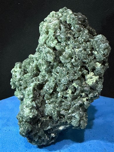 Top Quality Dark Green Prehnite Cluster With Display Stand - Etsy