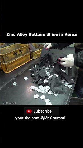 Inside Korea’s Precision Button-Making Factory