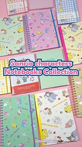 1.4K views · 23 reactions | Assignments, work, inspirations, reminders, computations… whatever you write in your Sanrio characters notebook - any task can surely be happy, fun and no sweat!  Life's little pleasures can surely fit into these cute notebooks 朗✨ Available @stationbysmph and SM Stationery Your perfect Sanrio notebooks are just a click away! 李 https://bit.ly/ShopeeSanrio  https://bit.ly/LazadaSanrio | Sanrio Philippines | Facebook
