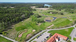 Lake, Lakeside, Golf Course. Free Stock Video