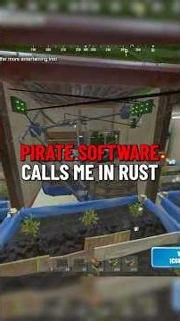 PirateSoftware *CALLS* me in RUST 😭 (parody) #rust #shorts #coconutb