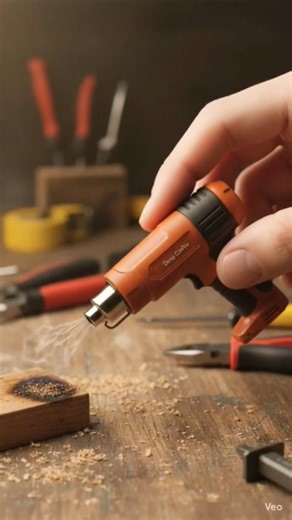 World’s Smallest Heat Gun? 🔥 Mini DIY Gadget Testing! #Shorts