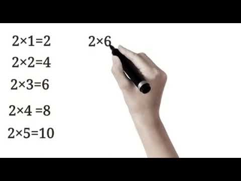 2 ka pahada sikhe aasan tric se 2ki table #table 