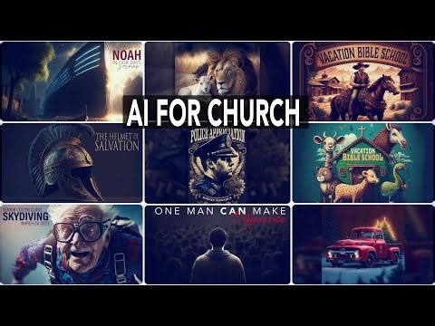 Generating AI Images for Your Church Media Ministry
