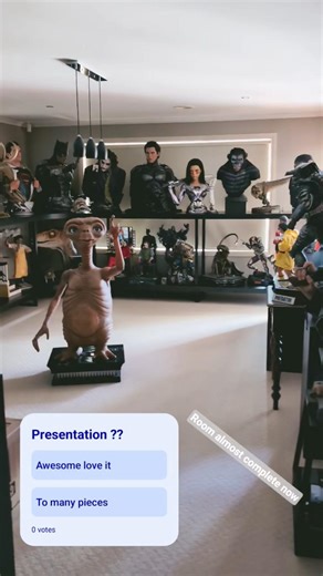 Room tour in 60 Seconds Predator, horror, marvel, DC