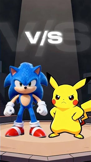 Sonic V/S Pikachu animation #cartoonfight #animation #epicbattle #fananimation