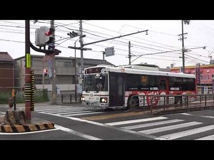 名古屋市営バス 基幹バス 茶屋ヶ坂にて