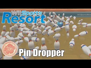 "Pin Dropper" Stamp | Bowling 100-Pin | Wii Sports Resort (Wii) #70