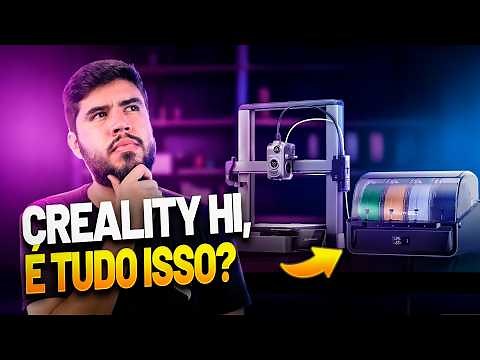 CREALITY HI: Vale a Pena? Review Completo da Impressora Multicor + Testes com Vários Filamentos