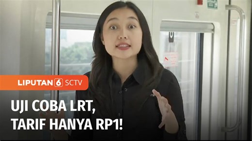 Kereta LRT Melakukan Uji Coba Mulai 12 Juli Hingga 15 Agustus 2023 | Liputan 6