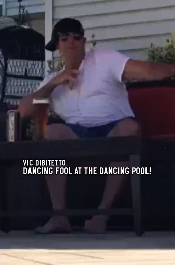 Dancing fool at the dancing pool! | Vic DiBitetto
