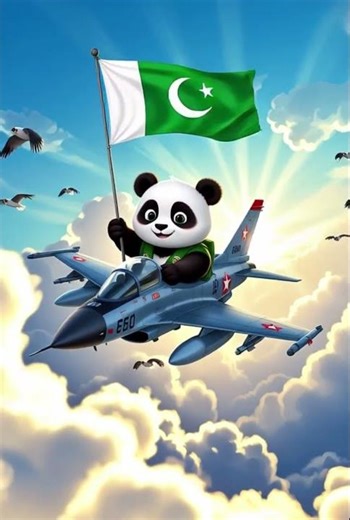 "Panda Flying JF-17 Thunder Fighter Jet